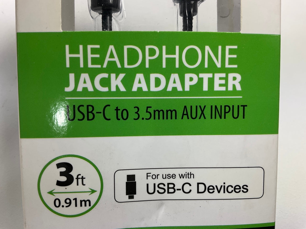 Billboard BB2873 USB-C To 3.5mm AUX Input Headphone Jack Adapter