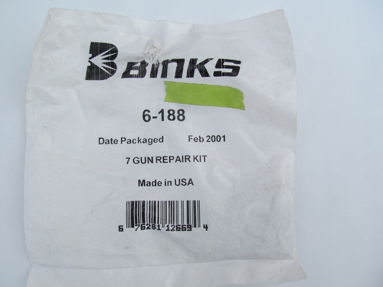 Genuine Binks 6-188 Repair Kit For Binks Model 7 Paint Spray Gun