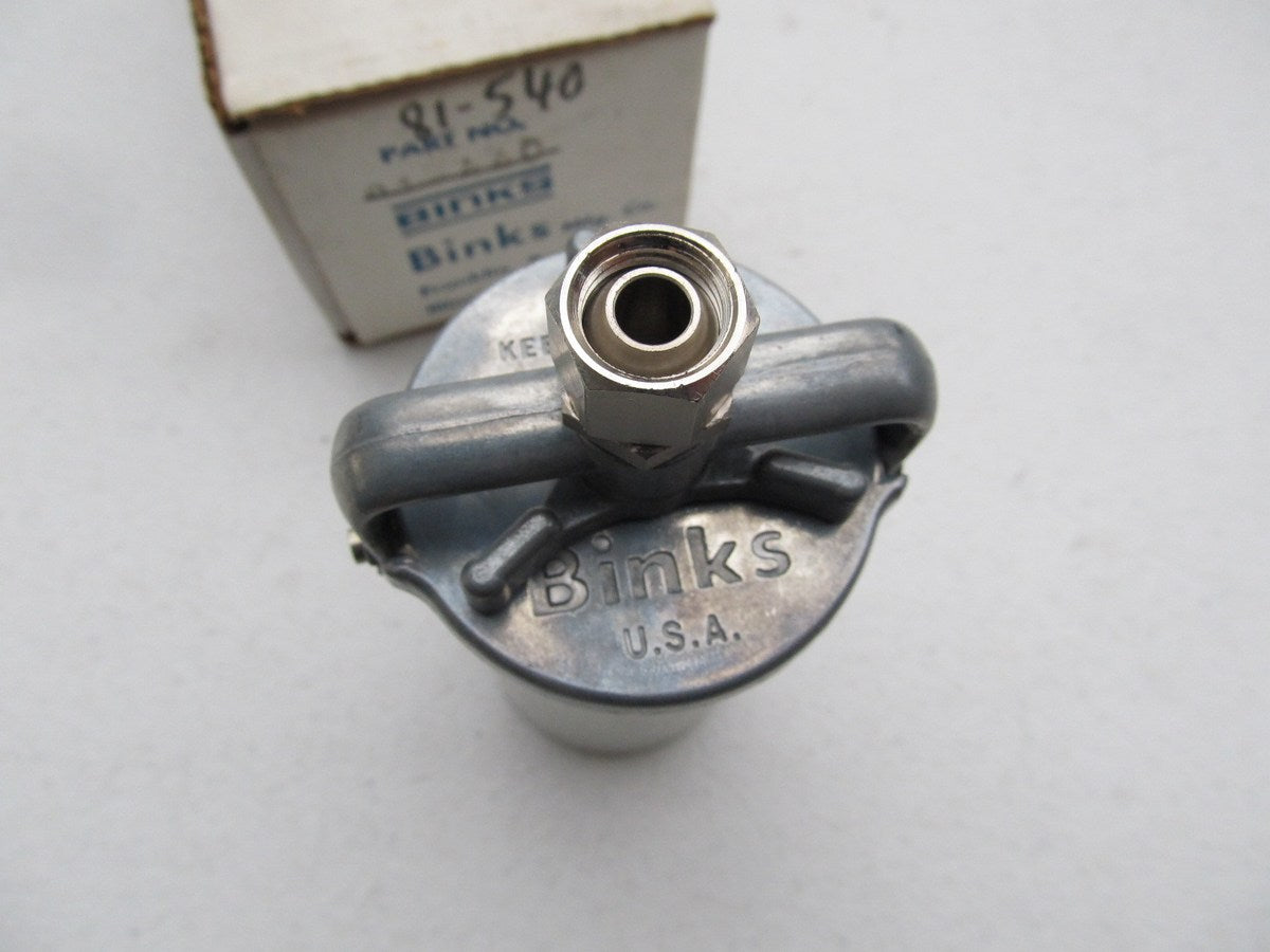 Binks 81-540 8 Oz Siphon Paint Cup For Small Or Full Size Paint Spray Guns