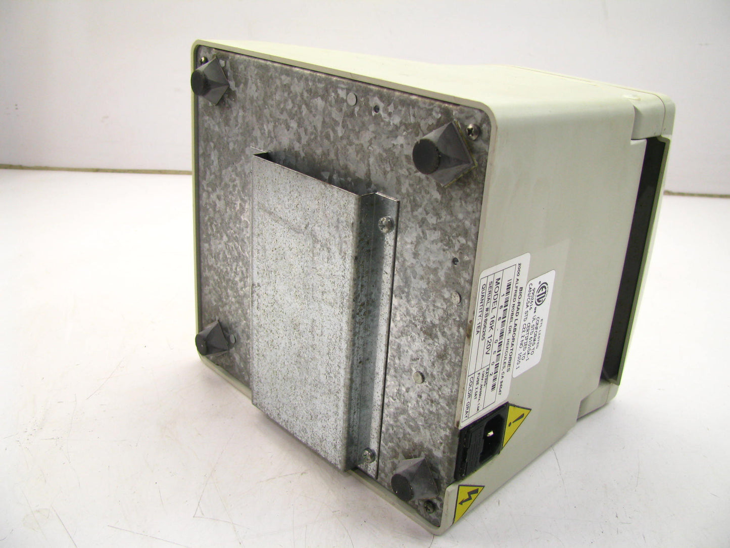 TESTED - Bio-Rad Microcentrifuge Model 16K - MISSING SPEED CONTROL KNOB