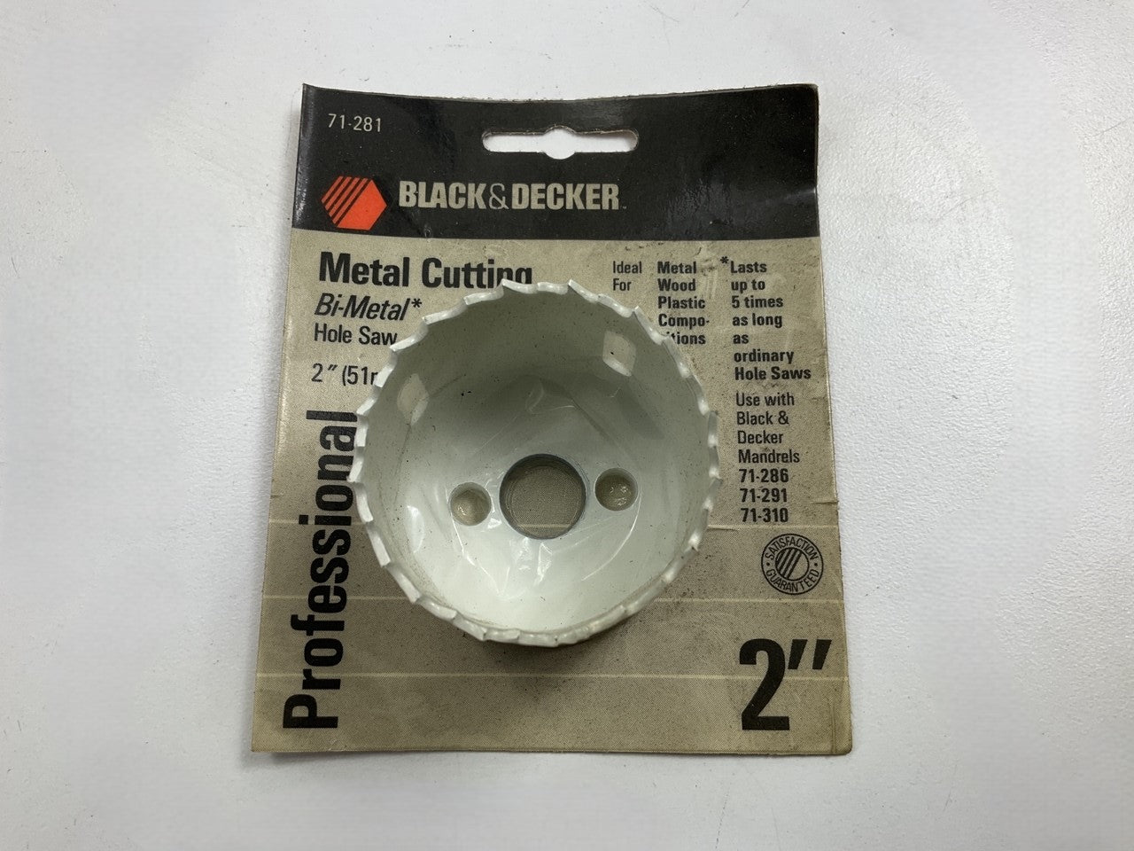 Black And Decker 71-281 2'' (51mm) Professional Bi-Metal Hole Saw
