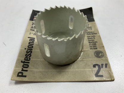 Black And Decker 71-281 2'' (51mm) Professional Bi-Metal Hole Saw