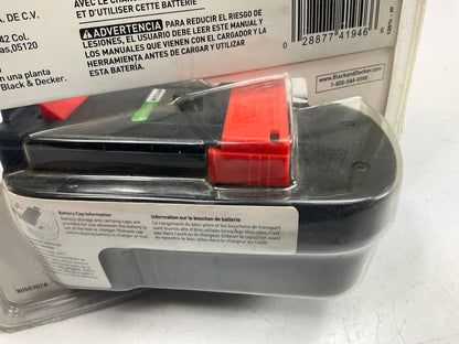 Genuine Black & Decker HPB18 Replacement 18V Battery Firestorm Tools, SEALED