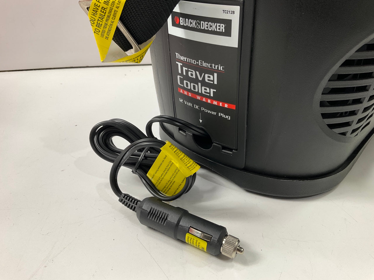 BLACK+DECKER TC212B Portable Travel Cooler / Warmer With 12V DC Power Adapter