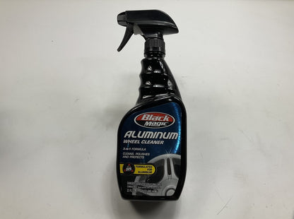 (4) Black Magic 120004 3-In-1 Aluminum Wheel Cleaner, Polisher & Protectant 23oz