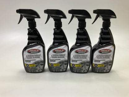 (4) Black Magic 120005 Chrome Wheel Cleaner, 23 Oz. Spray Bottle For Chrome Rims