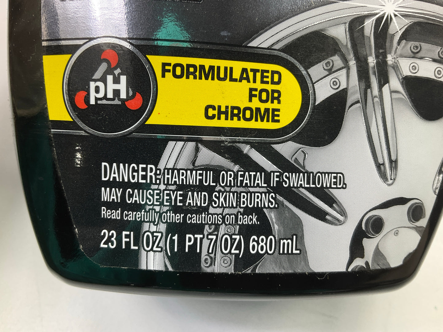 (4) Black Magic 120005 Chrome Wheel Cleaner, 23 Oz. Spray Bottle For Chrome Rims