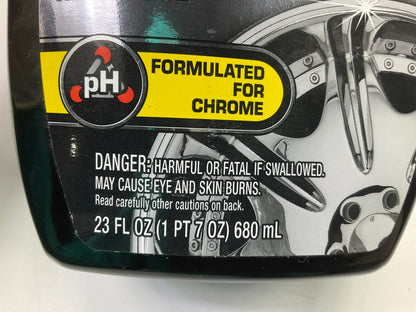 (4) Black Magic 120005 Chrome Wheel Cleaner, 23 Oz. Spray Bottle For Chrome Rims