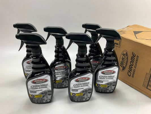 (6) Black Magic 120005 Chrome Wheel Cleaner, 23 Oz. Spray Bottle For Chrome Rims