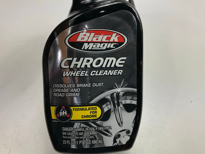 (6) Black Magic 120005 Chrome Wheel Cleaner, 23 Oz. Spray Bottle For Chrome Rims