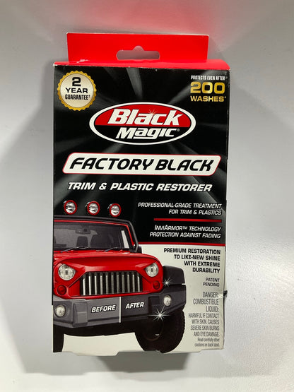 Black Magic 120164 Factory Black Trim & Plastic Restorer