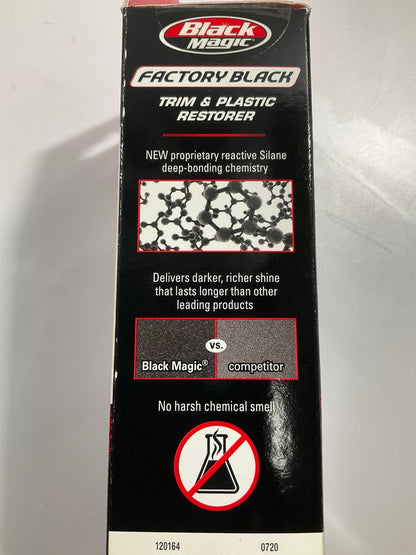 Black Magic 120164 Factory Black Trim & Plastic Restorer