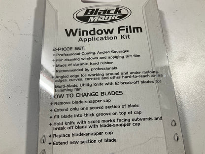 Black Magic 131406 Automotive Window Film Application Tint 2-Piece Tool Kit