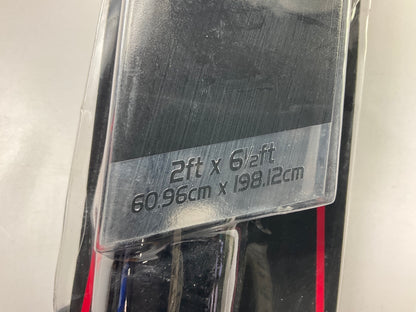Black Magic 5044819 Midnight Black Charcoal Gray Tint Film 2.5% VLT 2Ft X 6.5ft