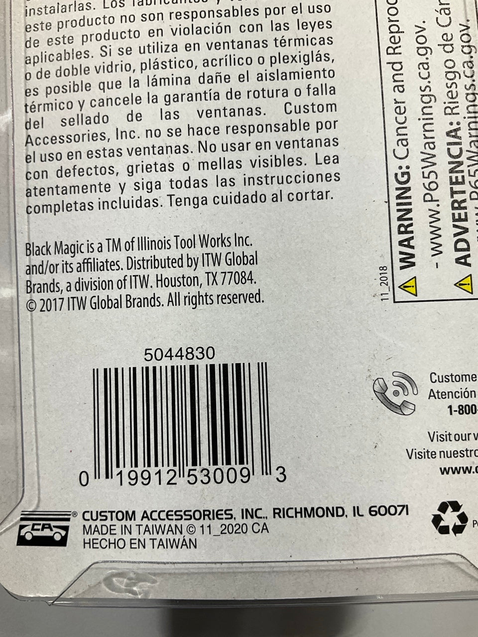 Black Magic 5044830 Select Window Tint Film Black 35 VLT 2ft X 6.5ft