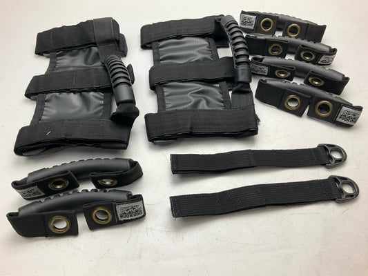 Black Mountain BM13505COMBO Grab Handle Combo Kit For 2007-2018 JK Wrangler