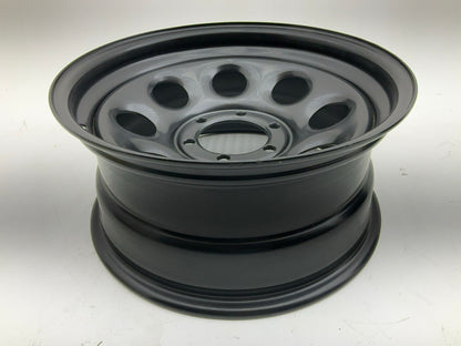 CHIPPED PAINT - Black Rock Series 997 Type 8 Matte Black Wheels, 17''x8'', 6''x5.5''