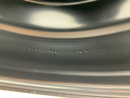 CHIPPED PAINT - Black Rock Series 997 Type 8 Matte Black Wheels, 17''x8'', 6''x5.5''