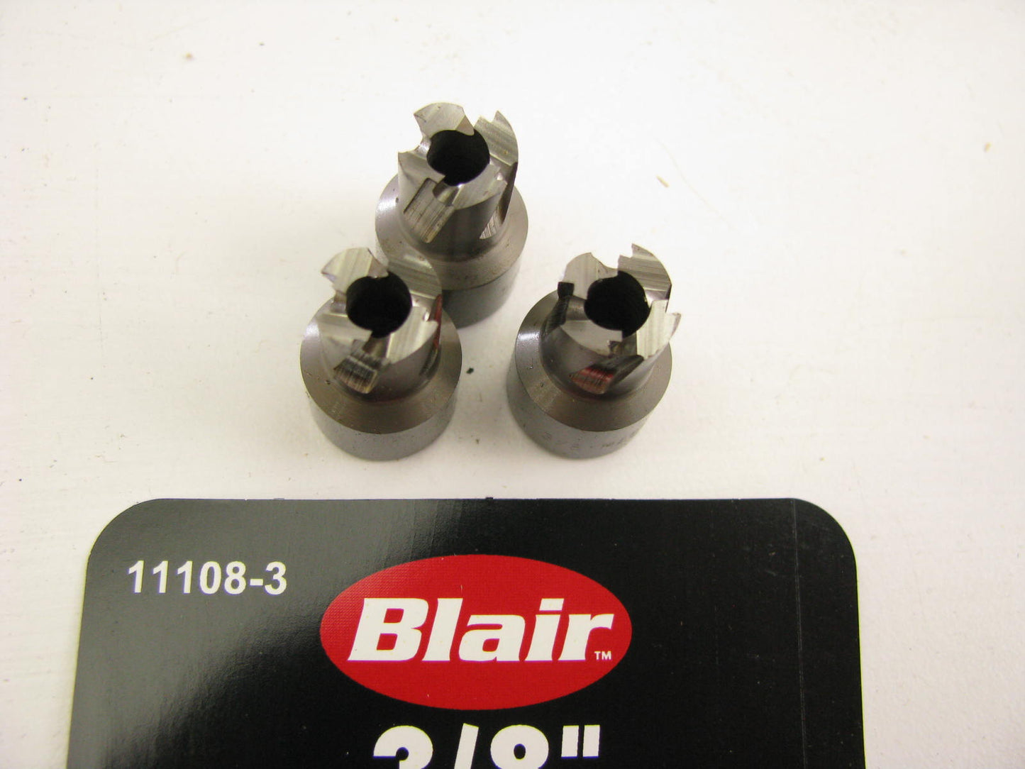 Blair 11108-3 Rotabroach Replacement Hole Cutters 3/8'' Diameter, Pack Of 3 Pcs