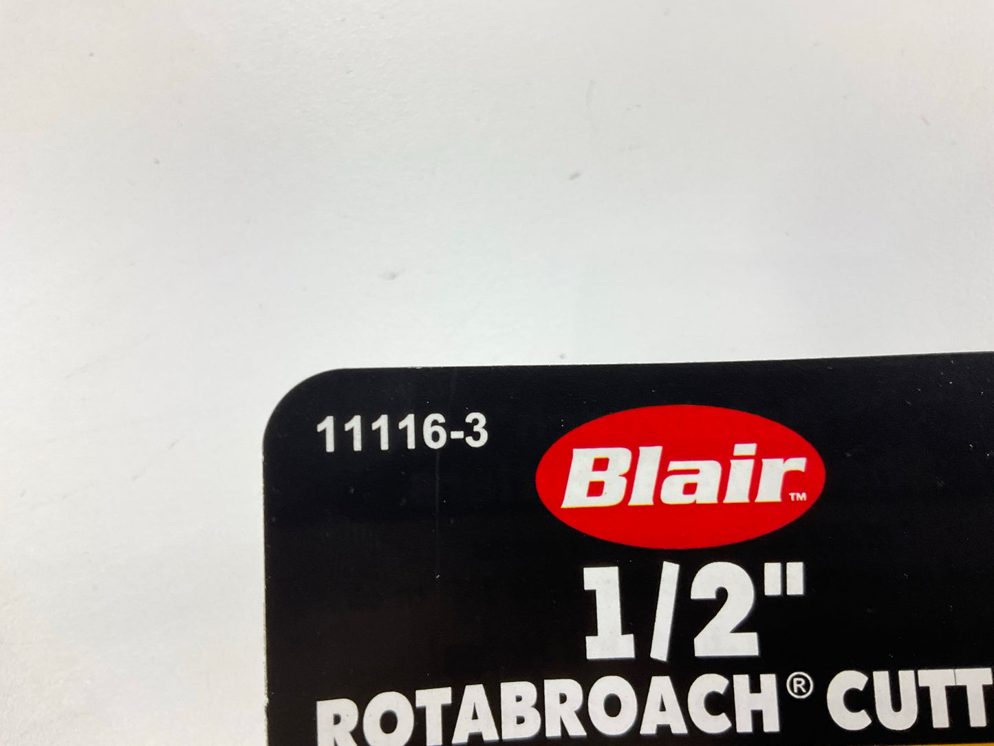 Blair 11116-3 Rotabroach Hole Cutter, 1/2'' Diameter, 3/8'' X 24 Thread - 3 Pack