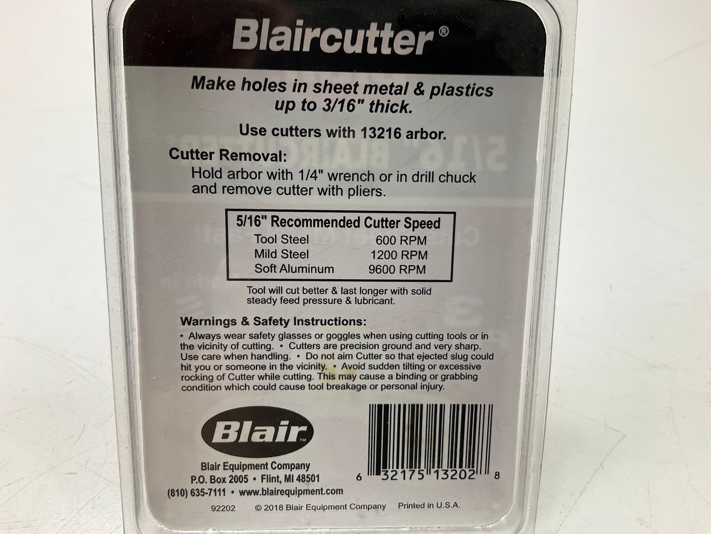 Blair 13202 Spot Weld Cutter 5/16'' BlairCutter - 3 Pack Replacement