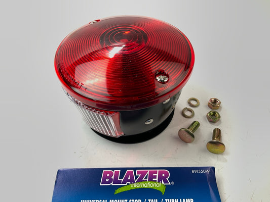 Blazer BW55UW Universal Red 3-7/8'' Round Stop / Tail / Turn Light Lamp