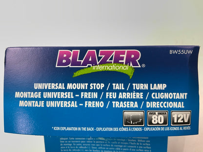 Blazer BW55UW Universal Red 3-7/8'' Round Stop / Tail / Turn Light Lamp