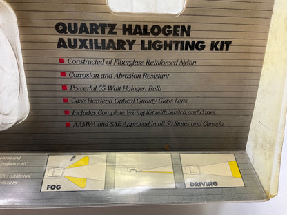 Blazer C1075KBM Halogen 55W Auxiliary Fog Light Driving Lamps With Install Kit