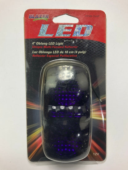 Blazer C544P LED 4-Inch Oblong Clearance And Side Marker Light - Purple