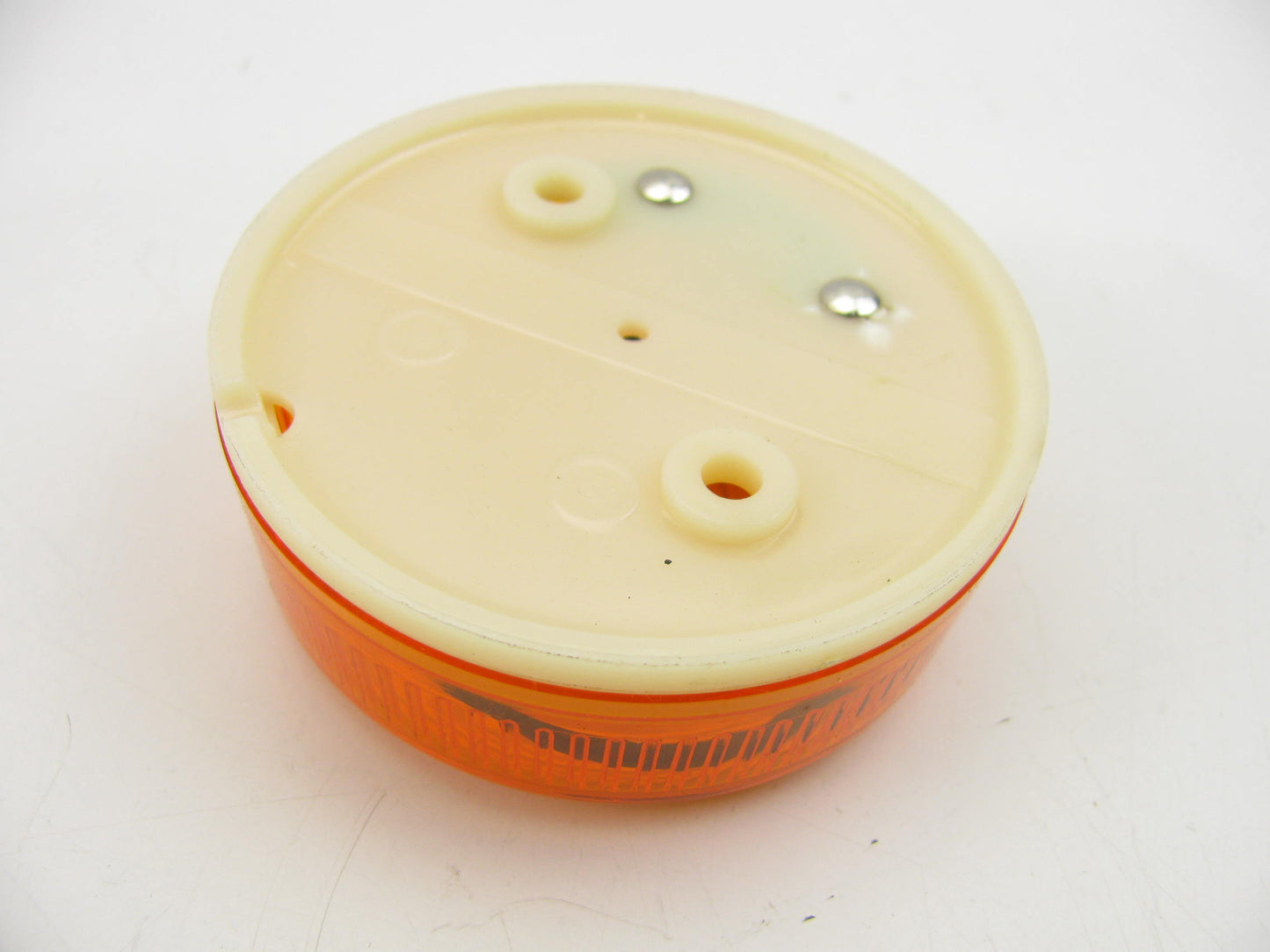 (2)  Blazer C827A 2-1/2'' Dia. Round Amber Clearance Marker Lights