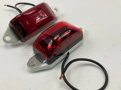 (2) Blazer CW1586R 2-3/4'' Sealed Clearance RED LED Side Marker Lights