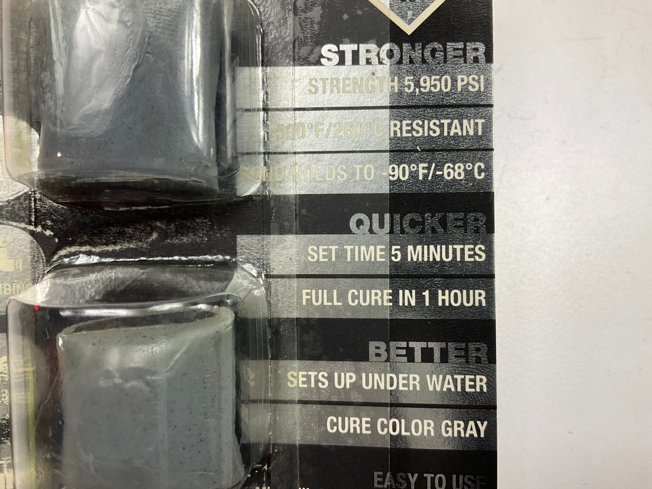 Blue Magic 16001 QuikSteel Steel Reinforced Epoxy Putty For Metal Repair