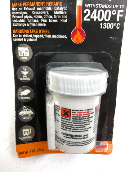 Blue Magic 18003 High Temperature Metal Repair, 3 Oz, Up To 2400 Degrees F