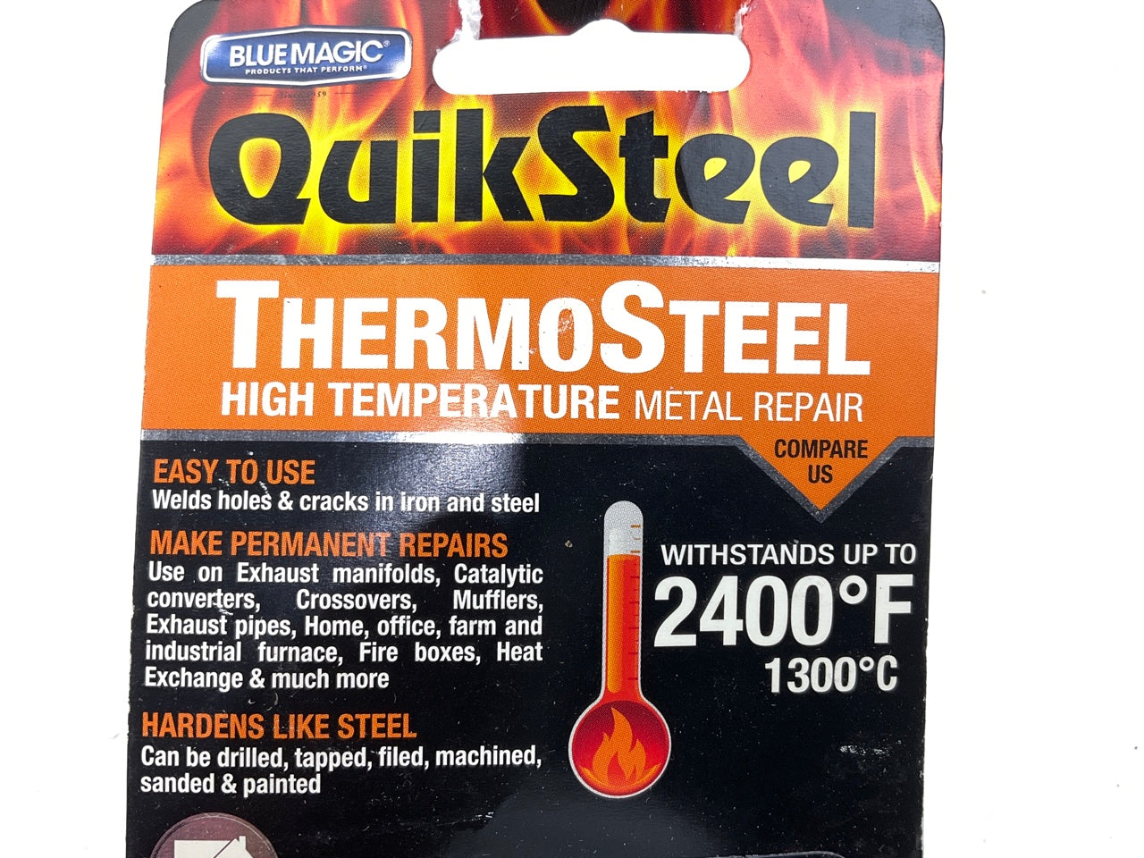 Blue Magic 18003 High Temperature Metal Repair, 3 Oz, Up To 2400 Degrees F