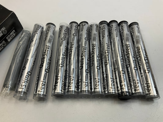 (10) PACK - Blue Magic 6004TRI QuikSteel Professional Size Epoxy Putty, 4 Oz