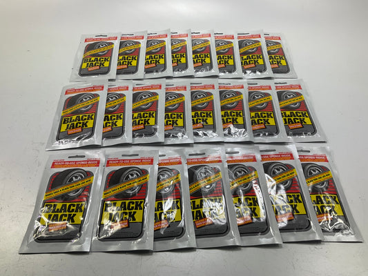 23 PACKS - Blue Magic Black Jack Thick Silicone Tire Shine, Repels Dirt & Grime