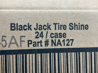 24 PACKS - Blue Magic Black Jack Thick Silicone Tire Shine, Repels Dirt & Grime