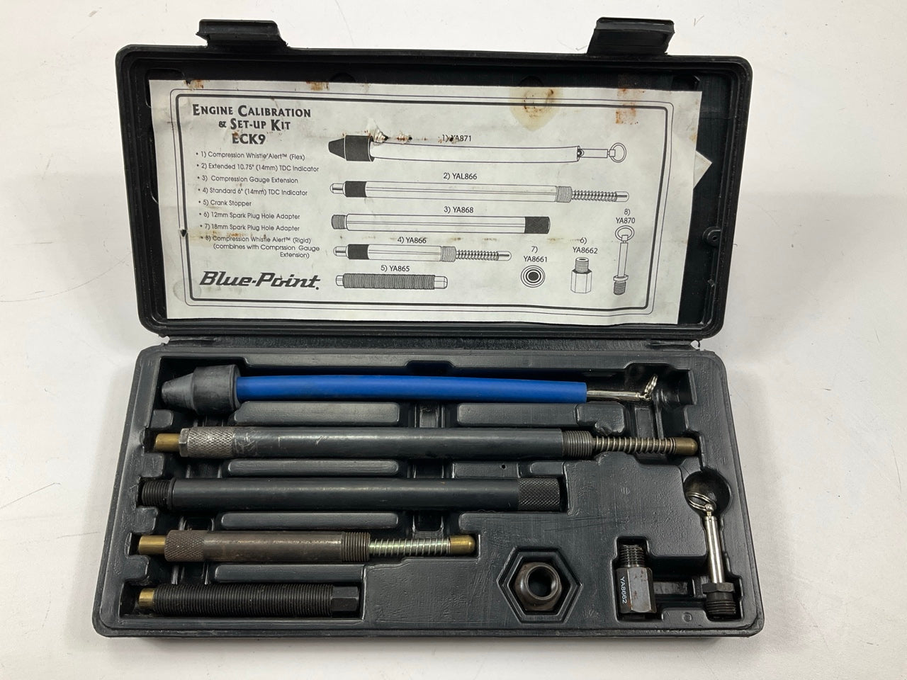 USED - Blue Point ECK9 Engine Calibration & Set-Up Kit