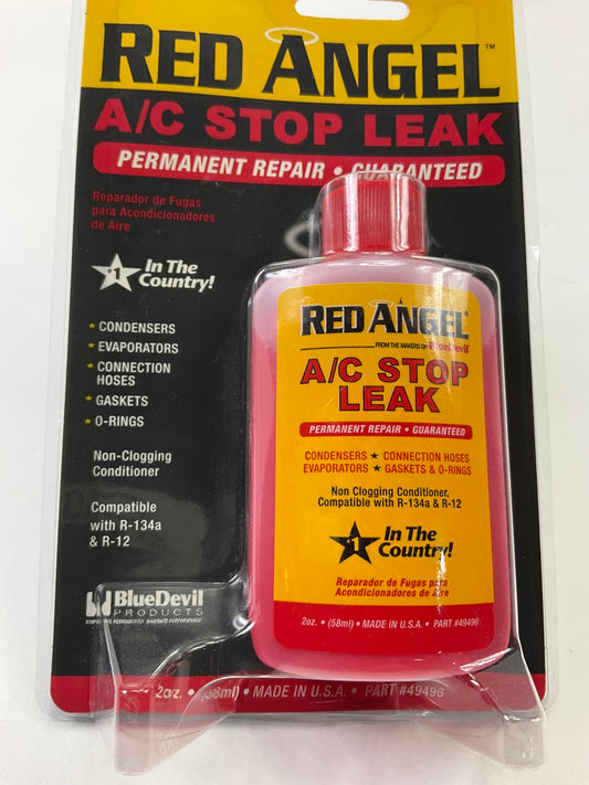 BlueDevil Products 49496 Red Angel A/C Stop Leak - 2 Oz