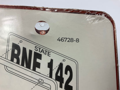 (2) Body Glove 46728-8 License Plate Frame - Rose Gold