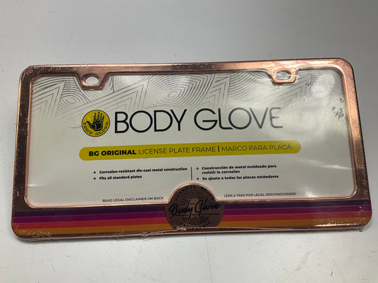 Body Glove 46728-8 License Plate Frame Rose Gold