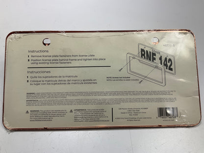 Body Glove 46728-8 License Plate Frame Rose Gold