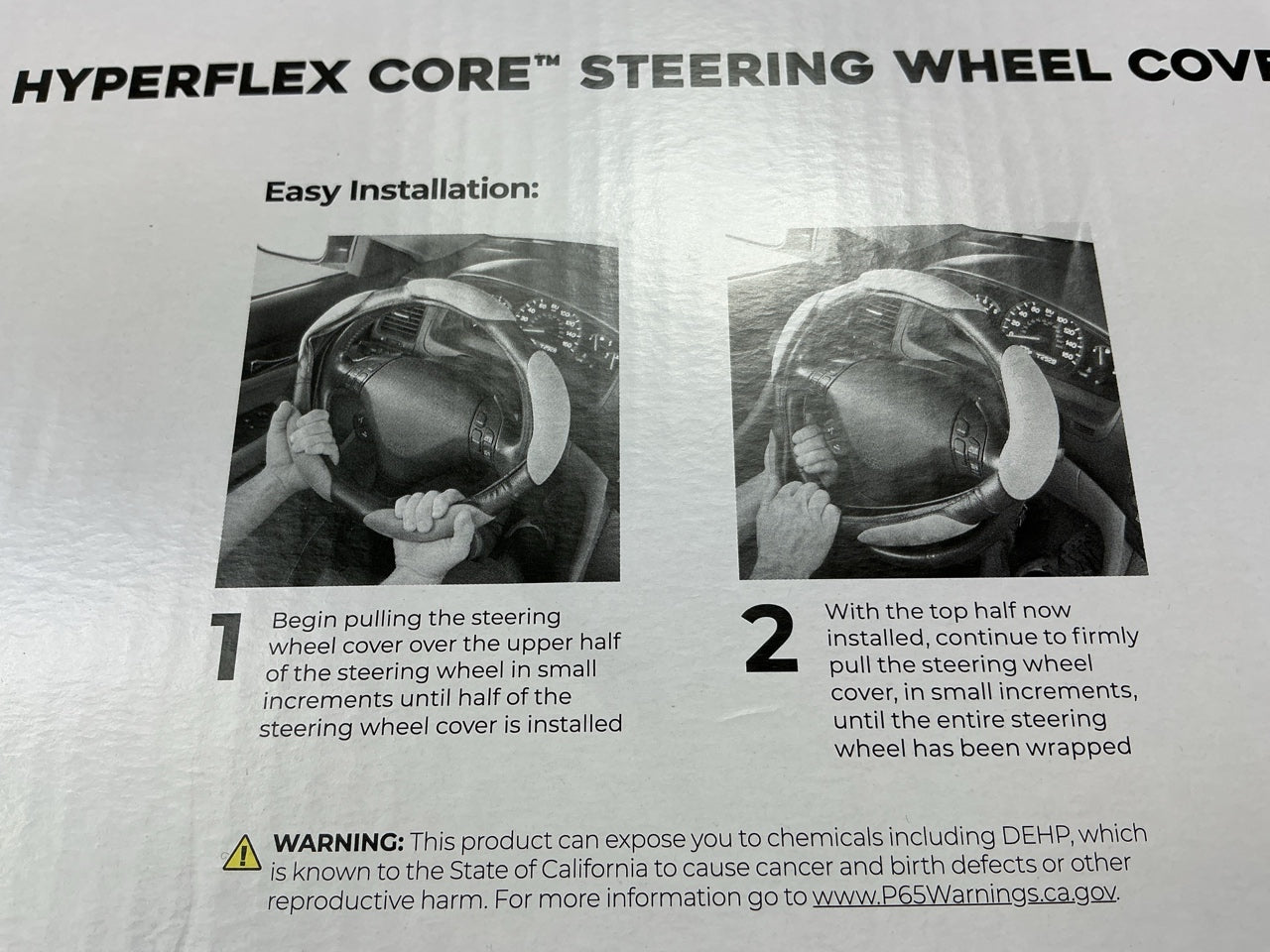Body Glove 97505-9 Smooth Steering Wheel Cover - 14.''-15.5'' Diameter
