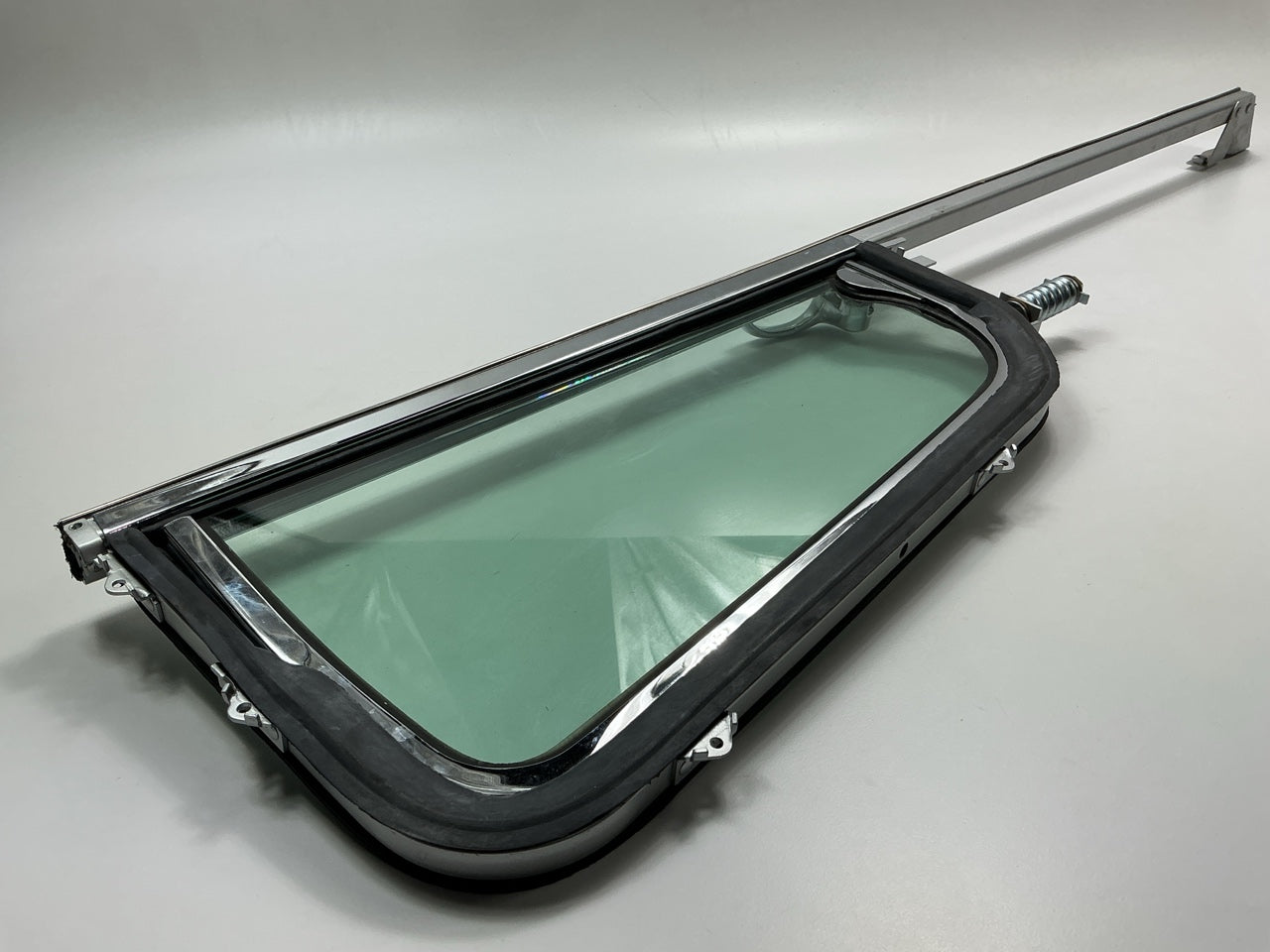 003 Left Hand Vent Window Assembly Green Tint 1955-1959 Chevy GMC Pickup Truck