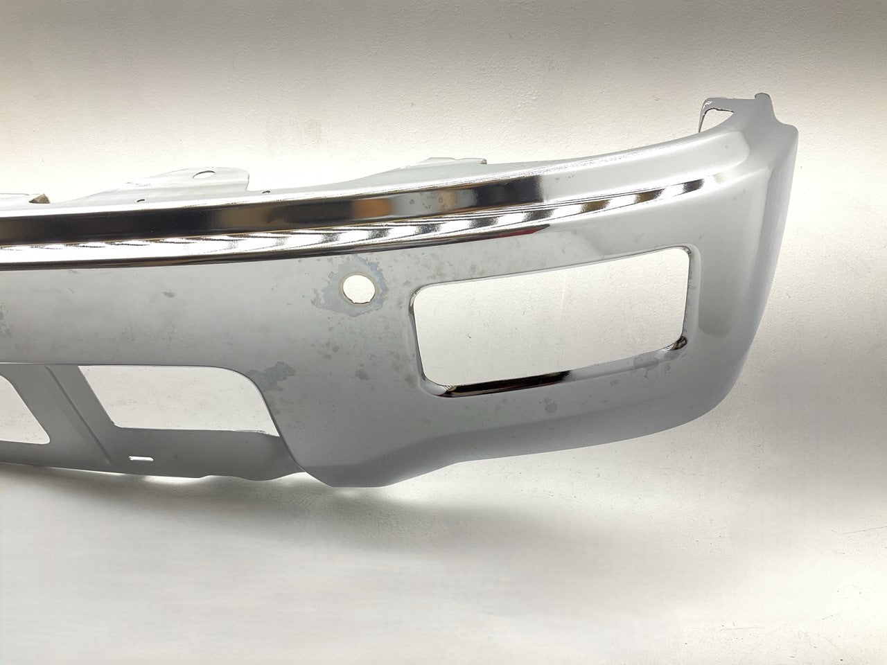 Chrome Front Bumper Face Bar W/ Fog Light & Sensor Hole - 2014-15 Silverado 1500