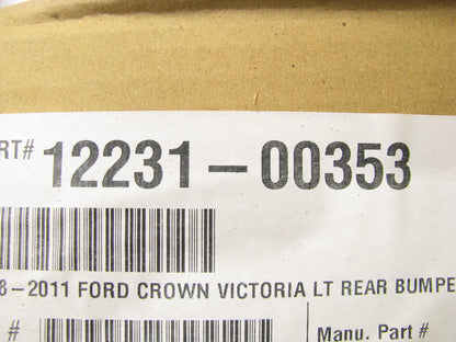 NEW AFTERMARKET 98-11 Ford Crown Victoria Rear Bumper Left Energy Absorber Shock