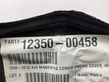Right Passenger Side Engine Splash Shield Under-cover Panel 2006-10 Optima Rondo