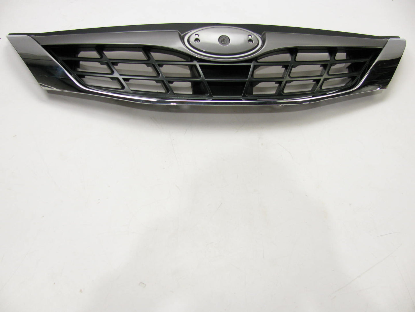 Aftermarket Grille For  2008 Subaru Impreza W/o Emblem Painted Silver/Black