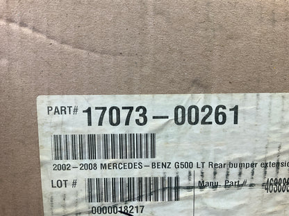 Rear Bumper Left End Cap Extension For 2002-2008 Mercedes Benz G500 09-17 G550