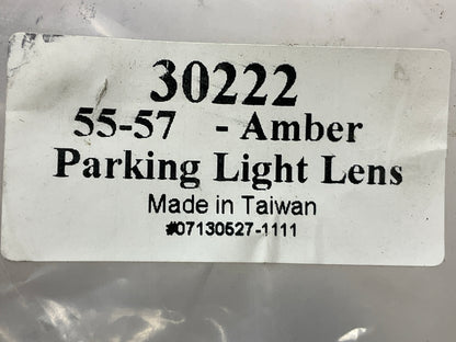 NEW AFTERMARKET Amber LED Parking Light Lamp Lens 1956-57 Chevy Truck 3-1/2'' Dia